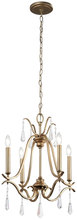 Minka-Lavery 4444-582 - LAUREL ESTATE - 4 LIGHT MINI CHANDELIER
