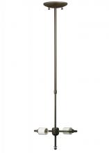 Meyda Blue 127891 - 24"-40" SINGLE STEM 2LT HRDWRE