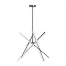 Artcraft AC7709CH - Stix - LED Chandelier - Chrome