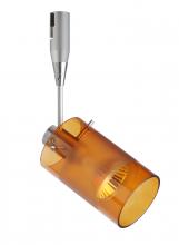 Besa Lighting RSP-6524EG-06-SN - Besa Spotlight With 6" Stem Scope Satin Nickel Armagnac/Frost 1x50W Halogen Mr16