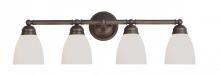 Trans Globe 3358 ROB - 4LT BATH-STRAIGHT ARM-WHITE FR