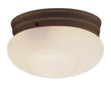 Trans Globe 3621 ROB - 2 LT 10"" MUSHROOM MRBLZD GLS