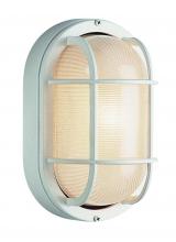 Trans Globe 41015 WH - 1 LIGHT LARGE OUTDOOR BULKHEAD