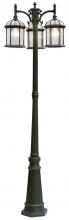Trans Globe 4189 RT - 3LT POLE-OUTD-DOWN-BEVELED GLA