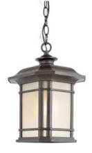 Trans Globe 5826 BK - 3LT HANGING-LRG-OUTD-LINEN GLA