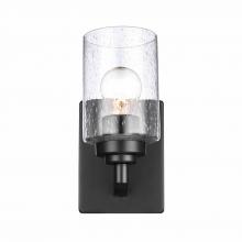 Trans Globe 80521 BK - 1LT WALL SCONCE-DOUBLE DISK-BK