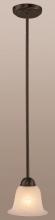 Trans Globe 9282 ROB - 1LT MINI PENDANT- MRBLZD GLS