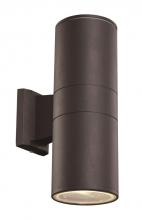 Trans Globe LED-40961 BK - LED OUTD WALL-CLASSIC CYLINDER