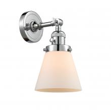 Innovations Lighting 203SW-PC-G61 - Cone - 1 Light - 6 inch - Polished Chrome - Adjustable Sconce
