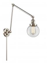 Innovations Lighting 238-PN-G202-6 - Beacon - 1 Light - 6 inch - Polished Nickel -Adjustable Swing Arm