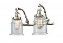 Innovations Lighting 515-2W-SN-G182 - Canton - 2 Light - 18 inch - Brushed Satin Nickel - Adjustable Bath Vanity Light
