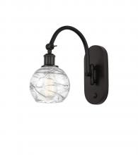 Innovations Lighting 518-1W-OB-G1213-6 - Athens Deco Swirl - 1 Light - 6 inch - Oil Rubbed Bronze - Adjustable Swing Arm