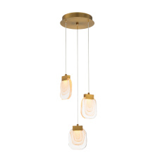 Eurofase 38042-010 - PAGET,3LT,LED,CHA,GOLD