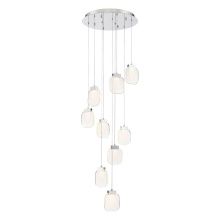 Eurofase 38043-027 - PAGET,9LT LED CHAND, CHR