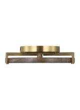 Visual Comfort & Co. Modern Collection CDFM17427WONB - Shuffle Small Flush