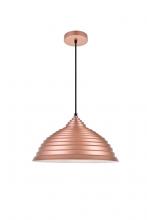 Elegant LDPD2044HG - Circa Hang D15.5"H9.5"L1 Honey Gold