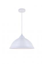 Elegant LDPD2044WH - Circa Hang D15.5"H9.5"L1 White