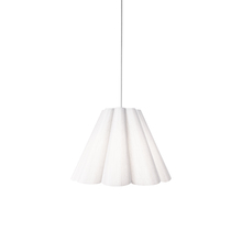 Dainolite KEN-S-790 - 1 Light Kendra Pendant JTone White, Small Polished Chrome