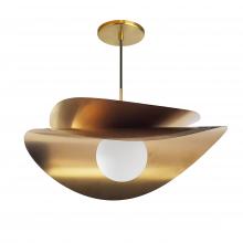 Dainolite PVN-2015LEDP-AGB - 15W Pendant in Aged Brass